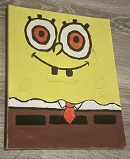 Spongebob kunstbild leinwand gebraucht kaufen  Wandlitz