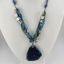 Blue geode slice for sale  Bakersfield