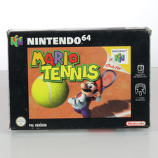 Mario Tennis - Caixa com Manual - Jogo Nintendo 64 - 2000 comprar usado  Enviando para Brazil