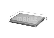 Filtre habitacle knecht d'occasion  Nouaillé-Maupertuis