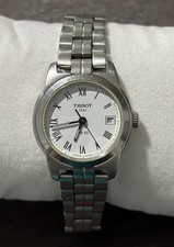 Usado, Bom Estado Raro TISSOT 1853 PR 50 J326/426K Relógio de Quartzo Feminino Mostrador Branco comprar usado  Enviando para Brazil