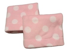 Conjunto de 2 fronhas de lã rosa e branco Polkadot.  Padrão 20 X 28 comprar usado Conjunto de 2 fronhas de lã rosa e branco Polkadot.  Padrão 20 X 28 comprar usado  Enviando para Brazil