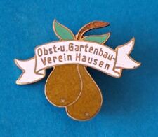 Emaillierte Obst-u. Gartenbau-Verein Hausen - Brosche comprar usado  Enviando para Brazil