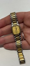 Relógio suíço de quartzo feminino 2 tons MOVADO mostrador dourado aço inoxidável comprar usado  Enviando para Brazil