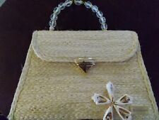Woven straw rattan for sale  Gervais