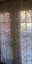 Four sheer curtain for sale  San Diego