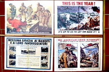Lotto poster propaganda usato  Faenza