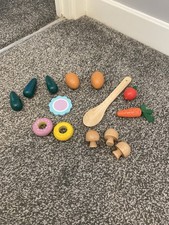 Wooden play food for sale  PETERBOROUGH
