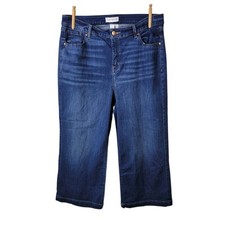Usado, Jeans Lane Bryant 16 37 x 24 crop capri jeans cintura média perna larga cintura mágica comprar usado  Enviando para Brazil