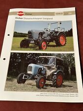 Eicher traktor dieselschlepper gebraucht kaufen  Rotenburg