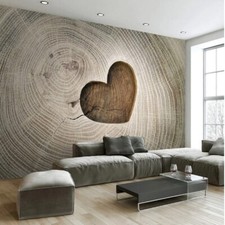 Vlies Fototapete Wandtapete Wandbilder 3D-Effekt Kreative Herzförmige 11629 comprar usado  Enviando para Brazil