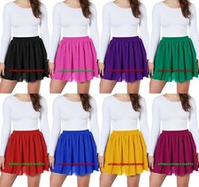 Mini-saia curta feminina sexy cintura alta retrô alargamento dança casual roupa de festa, usado comprar usado  Enviando para Brazil