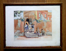 Tableau aquarelle lavis d'occasion  Boulogne-sur-Mer