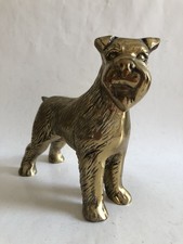 Vintage brass schnauzer for sale  UK