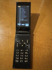 Teléfono Docomo amadana N705i NEC Flip Función Negro De Colección Japón segunda mano  Embacar hacia Mexico