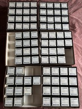 Lote Vintage 85 Cubos de Slides para Projetor Bell & Howell 35mm + Caixas de Armazenamento comprar usado  Enviando para Brazil