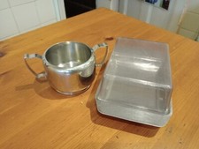 stainless steel butter dish for sale  MANCHESTER
