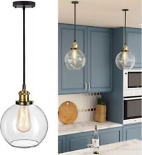 Glass globe pendant for sale  Springfield