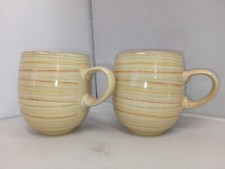 Denby mugs caramel for sale  FAREHAM