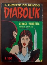 Diabolik numero originale usato  Roma