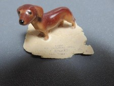 Estatueta miniatura de cachorro HAGEN RENAKER Dachshund 347 com papel San Dimas comprar usado  Enviando para Brazil