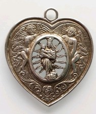 Medaglia religiosa devozionale usato  Bra