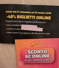 Codice sconto biglietti usato  Ravenna