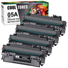 Cartucho de toner 4 peças CE505A para HP 05A LaserJet P2035n P2035 P2055dn P2050 P2030, usado comprar usado  Enviando para Brazil