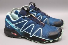 Usado, Tênis Feminino SALOMON SPEED CROSS 4 Trilha Corrida Azul Tamanho 40 /EUA 8 comprar usado  Enviando para Brazil