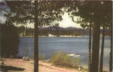 Cartão postal Lake Arrowhead California famoso resort um lago artificial comprar usado  Enviando para Brazil
