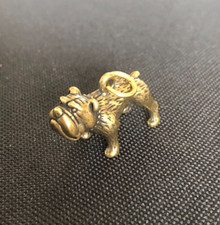 chaveiro charme corrente relógio de bolso buldogue boxeador latão sólido detalhado comprar usado  Enviando para Brazil