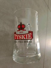 Tyskie glaskrug bierkrug gebraucht kaufen  Wackersdorf