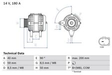 Bosch generator skoda gebraucht kaufen  Bautzen-Umland II