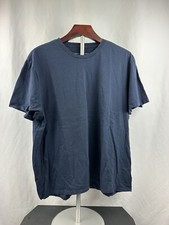 Camiseta Everlane uniforme masculina azul/cinza 100% algodão orgânico gola redonda tamanho XL comprar usado  Enviando para Brazil
