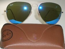 ÓCULOS DE SOL AVIADOR RAY BAN ITALY RB3026 62 14 112/17 AZUL ESPELHADO GRANDE METAL comprar usado  Enviando para Brazil