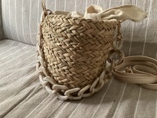 Sac seau paille d'occasion  Andeville