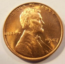 1947 lincoln cent for sale  Jacksonville