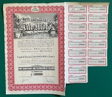Obligations actions société d'occasion  Nancy-