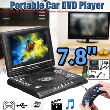 TV de carro portátil 7,8 pol. CD DVD player tela 270° para jogo/TV/CD/DVD/TFCard W8A1 comprar usado  Enviando para Brazil