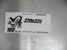 100 buste 220x325 usato  Torino