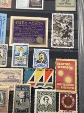 Selection cinderella stamps for sale  SEAHAM