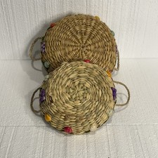 Lot vintage raffia for sale  East Flat Rock