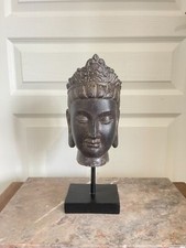 Buddha head sculpture d'occasion  Expédié en Belgium
