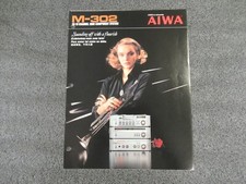 Mini sistema de componentes AIWA M-301 antigo catálogo original, usado comprar usado  Enviando para Brazil