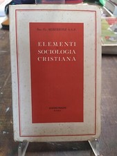 Libro elementi sociologia usato  Sarzana