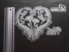 Carnation crafts heart for sale  STURMINSTER NEWTON