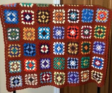 Vtg afghan crochet for sale  Clover
