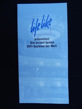 Prospekt 1997 hifi gebraucht kaufen  Kiel