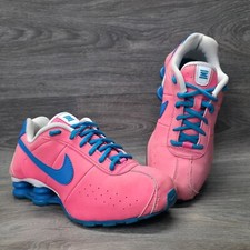 Nike Shox R4 Classic baixo rosa quente azul GS Youth 4 couro Y2K clássico 309711-614 comprar usado  Enviando para Brazil