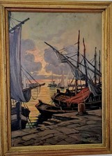 Dipinto olio francesco usato  Livorno